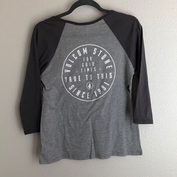 NWT Volcom Cruising All Day Raglan LS T-shirt - S - Picture 3 of 8